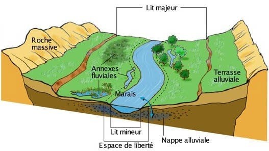 Fonctionnement d'une rivière