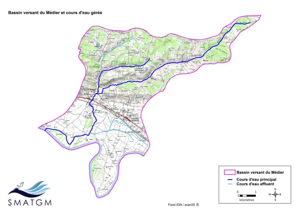 Bassin versant du Médier